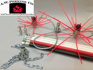 ButtonLok™ Chimney Power Sweeping Gear by A.W. Perkins Co.